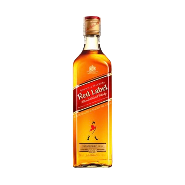 Johnnie Walker Red Label, Licorera Girón, whisky sello rojo